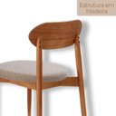 Ver imagem 5 de Conjunto com 2 Cadeiras em Madeira Maciça Hope