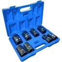 Ver imagem 1 de Jogo Soquetes Longos de Impacto 1 Pol de 19 a 41 Mm Kit 8 Peças Evsli-8 Evald
