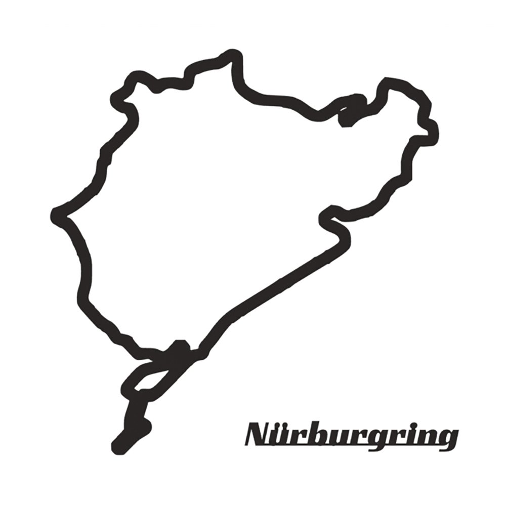 Quadro 3D Pista Nurburgring / Decoração, F1, Fórmula 1 - Toque 3D