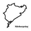 Ver imagem 1 de Quadro 3D Pista Nurburgring / Decoração, F1, Fórmula 1 - Toque 3D
