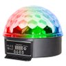 Bola Maluca 9 Cores Led Rgb Holográfico Dmx 30W Bivolt Strobo Projetor Rítmico Globo maluco Luzes co - 1