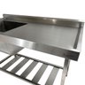 Pia Aço Inox Industrial 130x60x90 Cm Cuba Esquerda Nortinox - 5