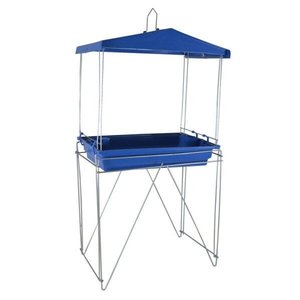 Tratador Silvestre Azul com Suporte Contrera Pet