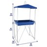 Tratador Silvestre Azul com Suporte Contrera Pet - 5