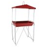 Tratador Silvestre Vermelho com Suporte Contrera Pet - 1