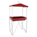 Ver imagem 1 de Tratador Silvestre Vermelho com Suporte Contrera Pet