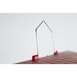 Tratador Silvestre Vermelho com Suporte Contrera Pet - 3