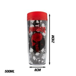 Copo Com Tampa Viagem Personagens Geek Desenho Quadrinhos Nerd Presentes Criativos Colecionadores -  - 6