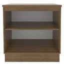 Ver imagem 6 de Balcão Glamy 80cm 2 Portas Rustic e Branco Madesa