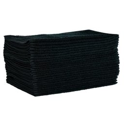 Kit 25 Toalhas Manicure Perfeito Estilo - Preto - 1