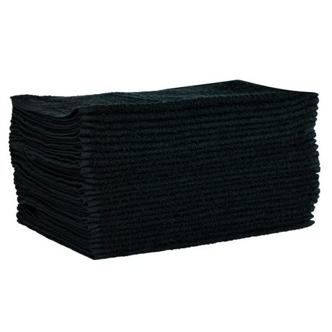 Kit 25 Toalhas Manicure Perfeito Estilo - Preto