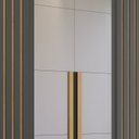 Ver imagem 2 de Kit de Espelho para Guarda-Roupa Holanda Transparente