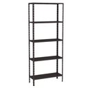 Ver imagem 1 de Estante Aço 5 Prateleiras Livros Cozinha Quarto Eaf014 Preto