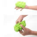 Ver imagem 5 de Bandeja Caixa Dobrável Transporte Armazenamento 6 Ovos Organizador Geladeira Academia Viagem - Azul 