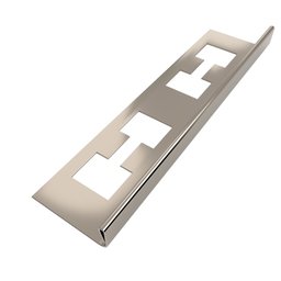 Perfil "l", Aço Inox 304, Brilho - 2 X 7 X 900 Mm - 1