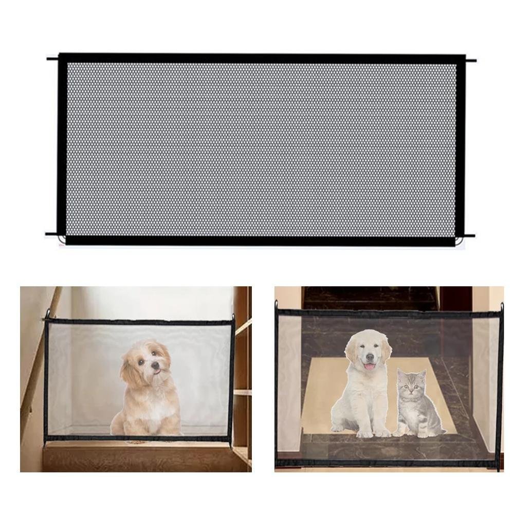 Tela de Porta Escada Parede Proteção pra Bebe Cachorros Pets - 1