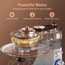 Ver imagem 3 de Honinst Stand Mixer 3 em 1, 10 Velocidades, 6qt, 660w, Azul