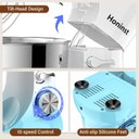 Ver imagem 4 de Honinst Stand Mixer 3 em 1, 10 Velocidades, 6qt, 660w, Azul