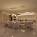 Ver imagem 3 de Pendente Lustre de Teto Jabuticaba de Alumínio com Fio 5 Metros Dourado com 7 Globos de Vidro Fosco