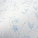 Ver imagem 5 de Papel de Parede Ramos e Flores Azul Infantil Vinilico Lavável+ Cola Inclusa