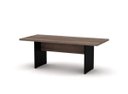 Ver imagem 1 de Mesa de Reuniao Retangular para Escritório Pandin Pe40 200cm Walnut