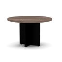 Ver imagem 2 de Mesa de Reuniao para Escritório Pandin Pe40 110cm Walnut