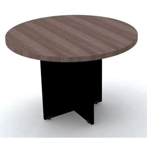 Mesa de Reuniao para Escritório Pandin Pe40 110cm Walnut