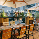 Ver imagem 4 de Kit 2 Cadeiras De Jantar Industrial Madeira Vazada Metal Base Ferro