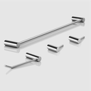 Ver imagem 3 de Kit de Acessórios para Banheiro Alto Brilho 4 Peças 2050or Grego Metal