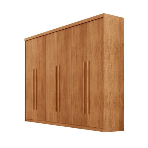 Guarda Roupa Casal Heros 6 Portas e 2 Gavetas Mdf Moderna