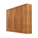 Ver imagem 1 de Guarda Roupa Casal Heros 6 Portas e 2 Gavetas Mdf Moderna