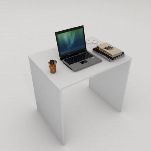 Escrivaninha para Escritório Home Office Marelli Fine Branca
