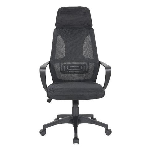 Cadeira Presidente Pelegrin PEL-0289 Tela Mesh Preta