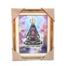 Quadro Nossa Senhora Aparecida com Vidro e Moldura 52x42 cm - 1