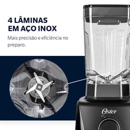 Liquidificador Oliq610 1400w 3,2 Litros 15 Velocidades Oster 110v - 8