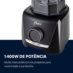Liquidificador Oliq610 1400w 3,2 Litros 15 Velocidades Oster 110v - 7
