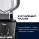 Ver imagem 5 de Liquidificador Oliq610 1400w 3,2 Litros 15 Velocidades Oster 110v