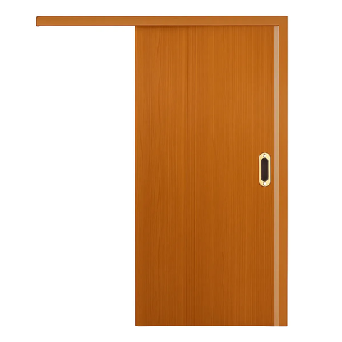 Porta de Correr Madeira 2.10x0.92 Trilho e Fechadura Premium