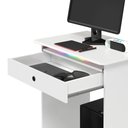 Ver imagem 5 de Mesa de Computador Pratica com Gaveta:branco