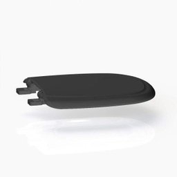 Assento em Polipropileno Soft Close para Louça Sabatini Tupan Preto - 5 Assento em Polipropileno Soft Close para Louça Sabatini Tupan Preto - 5