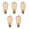 5 Lâmpada St64 Filamento De Carbono 40w 220v - Elgin - 220v - 1