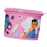 Caixa Tupperware 1,1 Litro com Tampa Fechamento Hermético:Rosa - 1