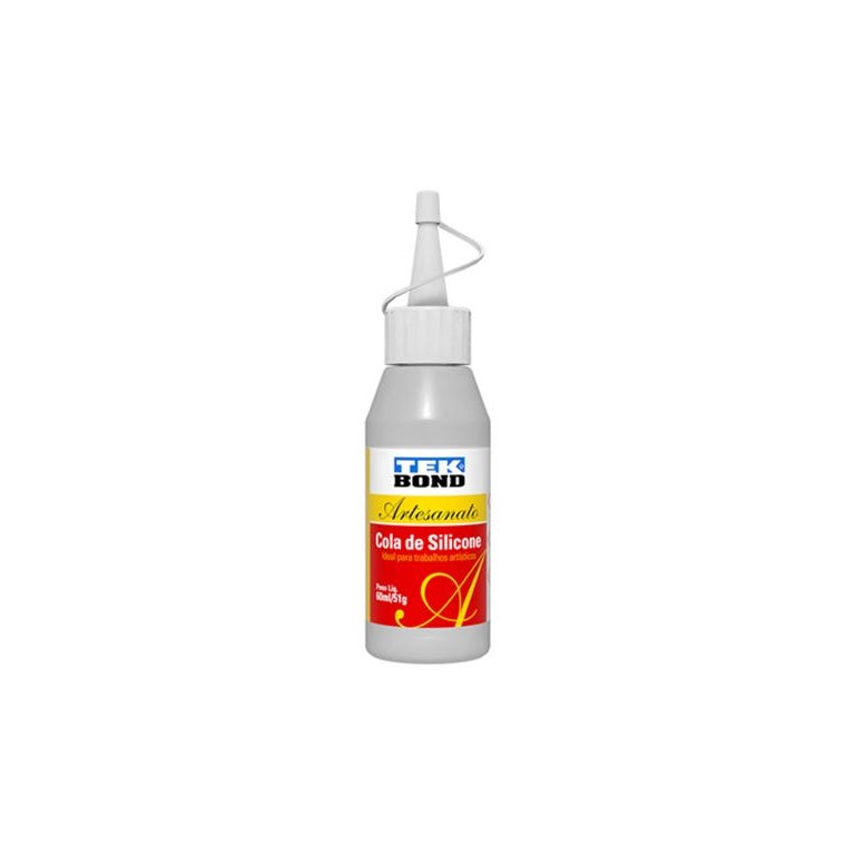 Cola de Silicone Para Artesanato 51g Tekbond