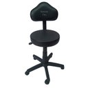 Ver imagem 1 de Cadeira Secretaria Mocho Podóloga Estética - para Dentista,manicure, Tatuador, Corano Quadriculado P