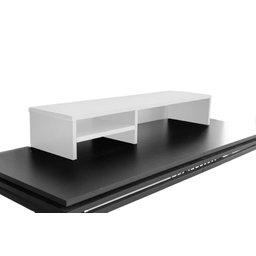 Suporte Dois Monitor Home Office Mesa Gamer Pc Branco - 2