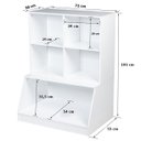 Ver imagem 4 de Organizador de Brinquedo Infantil Ariana 100% Mdf