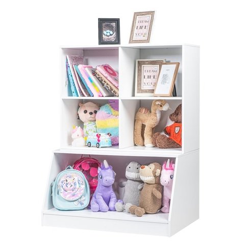 Organizador de Brinquedo Infantil Ariana 100% Mdf