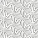 Ver imagem 2 de Papel De Parede Efeito Gesso 3D Geométrico Adesivo Autocolante
