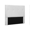 Ver imagem 1 de Cabeceira Aquilla para Cama Box Solteiro 90 Cm Corino Branco - D’Rossi