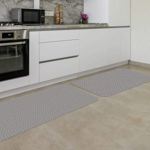 Kit Tapete de Cozinha 2 Peças Classico Único